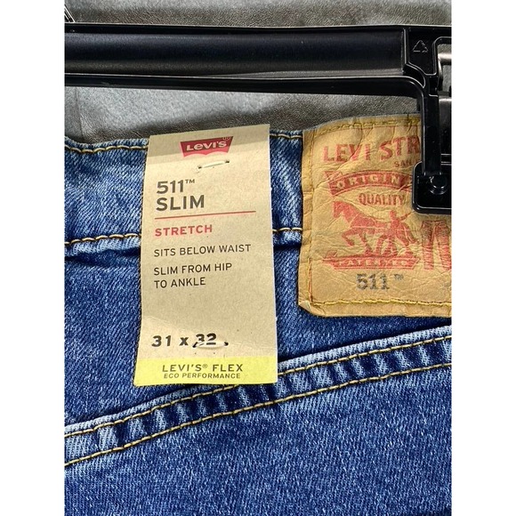 Levi's Men's 511 Slim-Fit Distressed Jeans SZ 31X32 - Picture 12 of 12